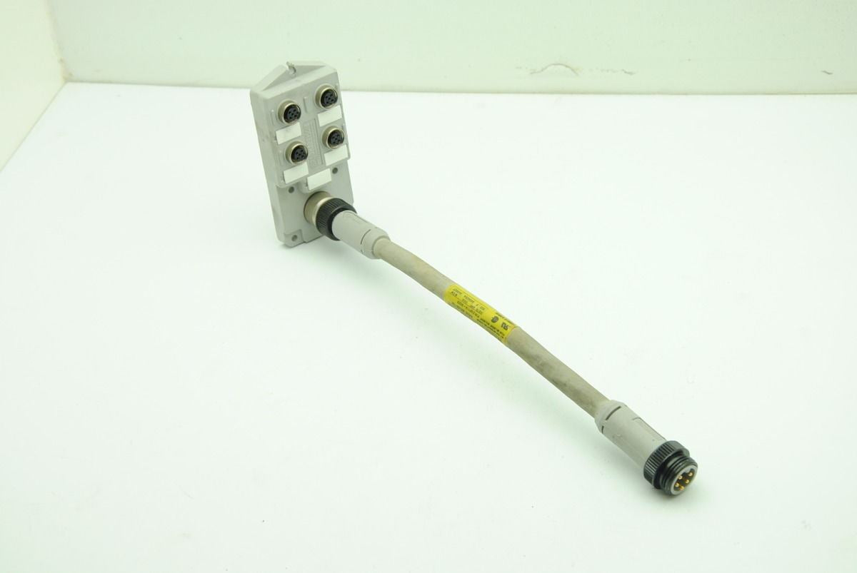 Brad Harrison DND4200 4-Outlet Devicenet Multi-Port w/ DNF11A-M003 300mm Cable