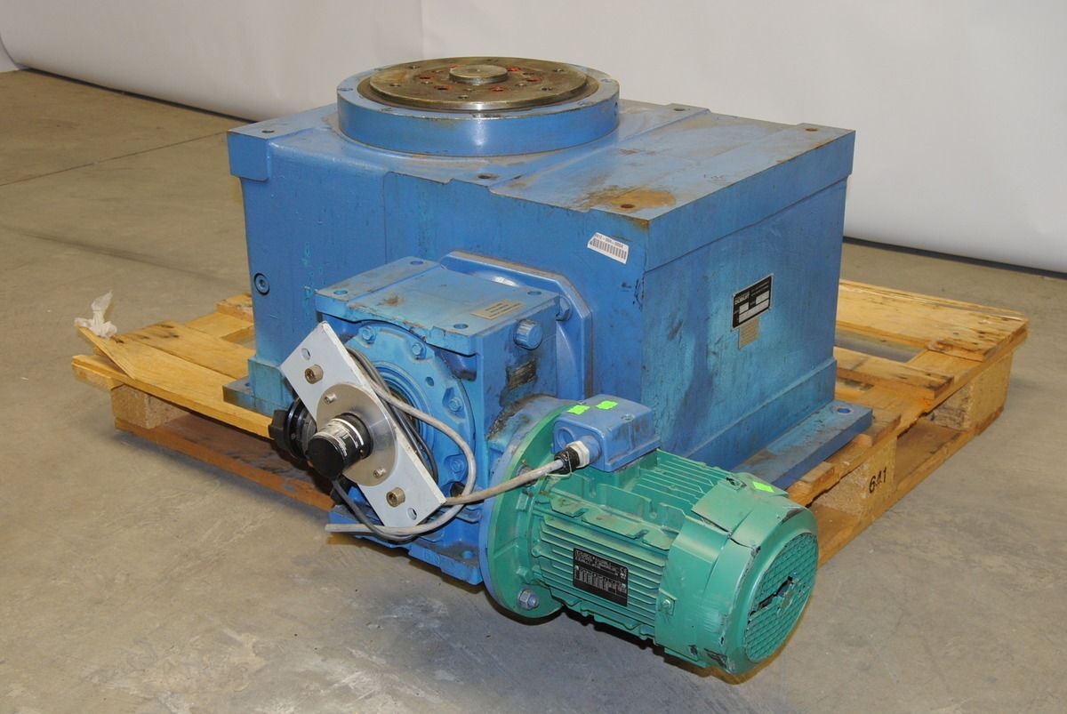 Machines Dubuit RTp 250 12" 24 Stop 15 Degree Rotary Indexer Indexing Table