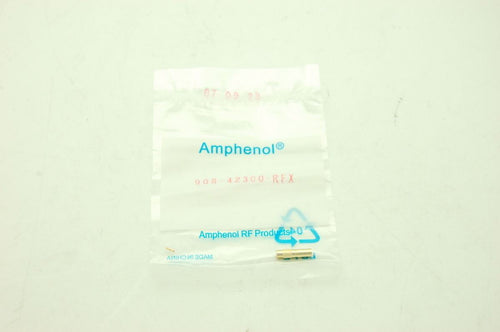 Amphenol 908-42300-RFX Connector RF Coaxial MMCX STR Jack  Crimp/Solder Lot of 5