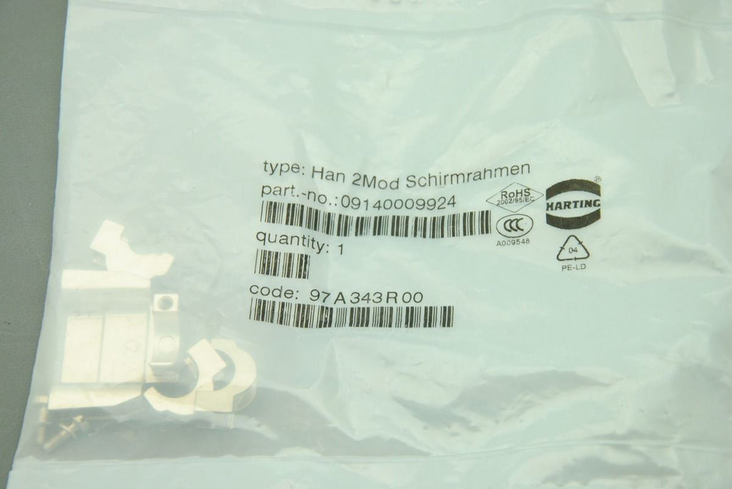 Harting  09140009924 Heavy Duty Power Connectors - Lot of 4 - NEW