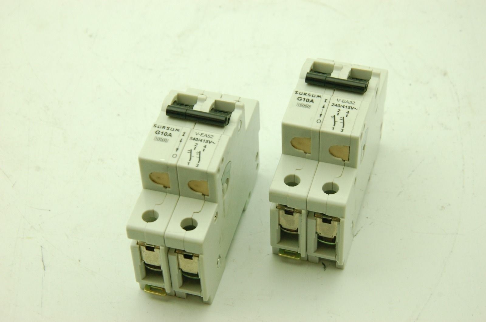 ABL Sursum V-EA52 G10A 2 Pole Circuit Breaker Lot of 2