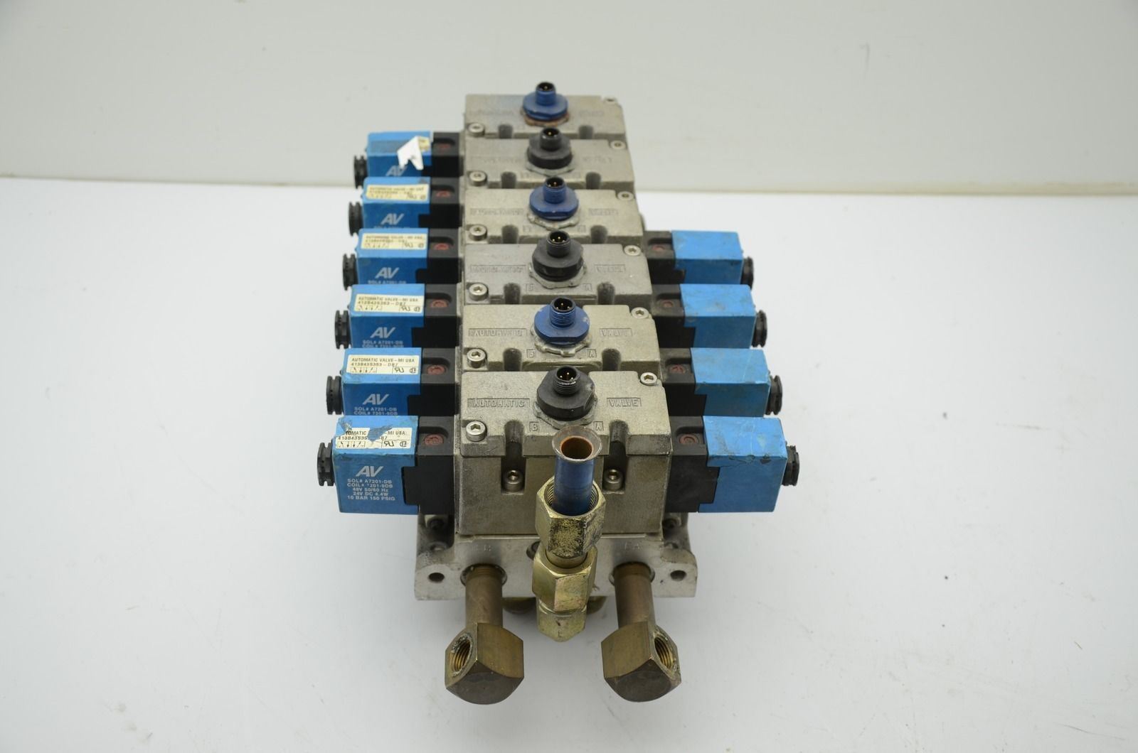 Automatic Valve 6- Pos 6-Valve Manifold, 413B43S3S3-DB7, 413B43S39A-DB7