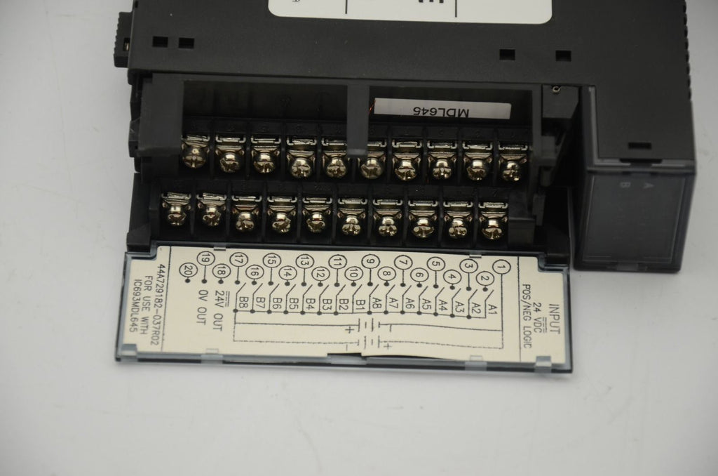 GE Fanuc IC693MDL645F 24VDC Input Module, 16PT