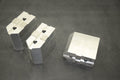 Tongue & Groove Soft Chuck Jaws, 4.5" x 2.25" x 4", Aluminum, Set of 3 (J11)