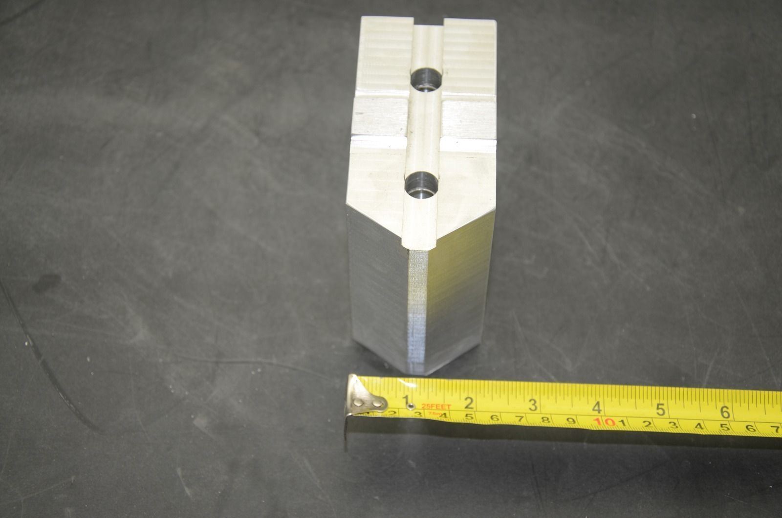 Tongue & Groove Soft Chuck Jaws, 4.5" x 2.25" x 4", Aluminum, Set of 3 (J11)
