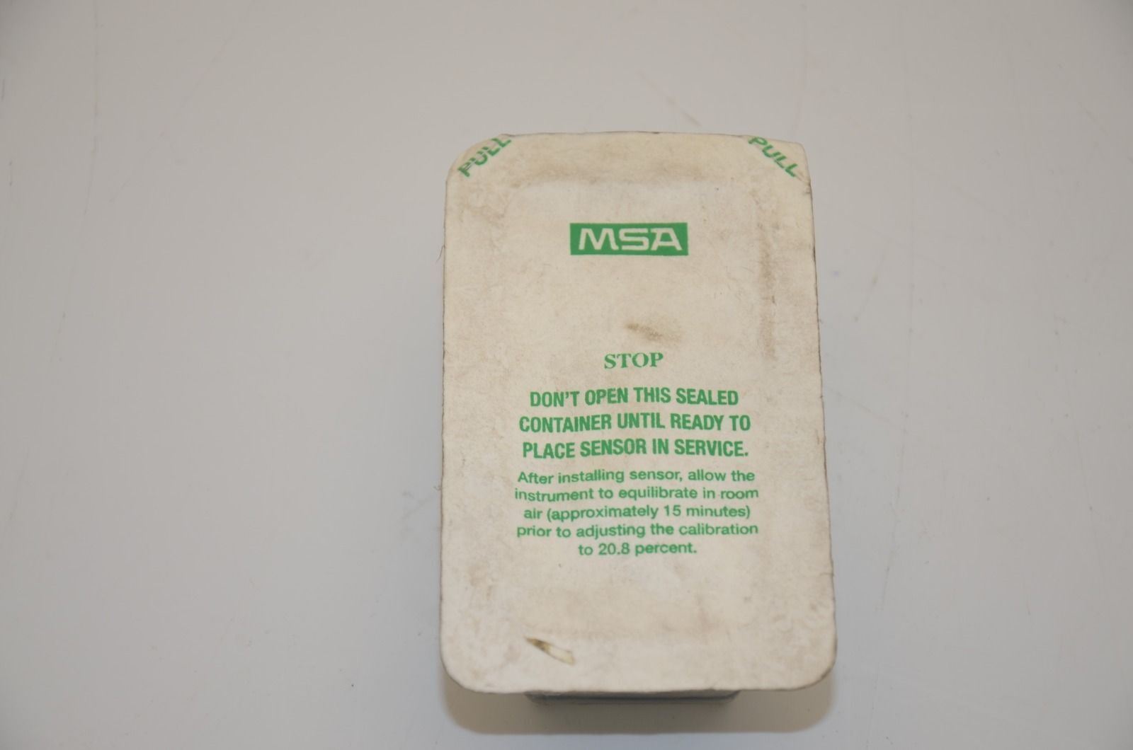 MSA 485190 Oxygen Sensor - NEW In Package unopened