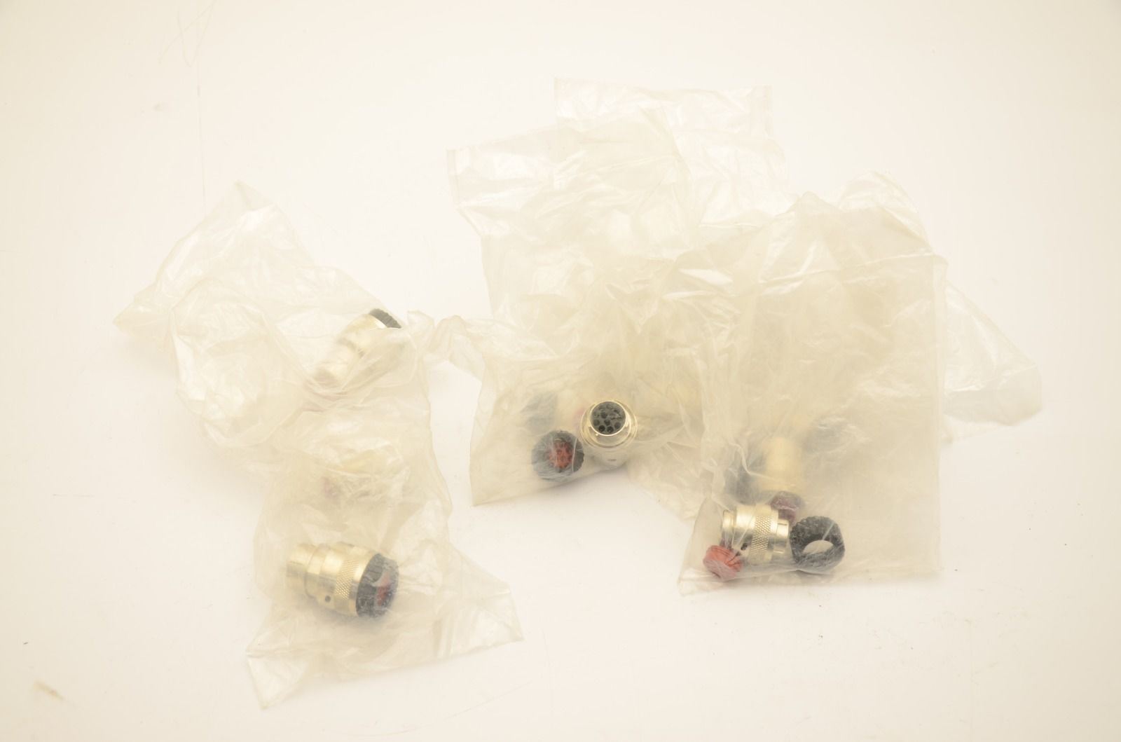 ITT Cannon Circular Connectors 12 & 19 Pin - Lot of 11 - NEW