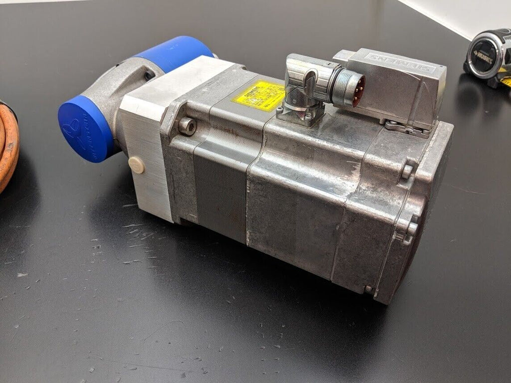 Siemens 1FK7060-5AF71-1UH0 Servo Motor 90°Alpha Angled Gearhead 3:1 Ratio Cables