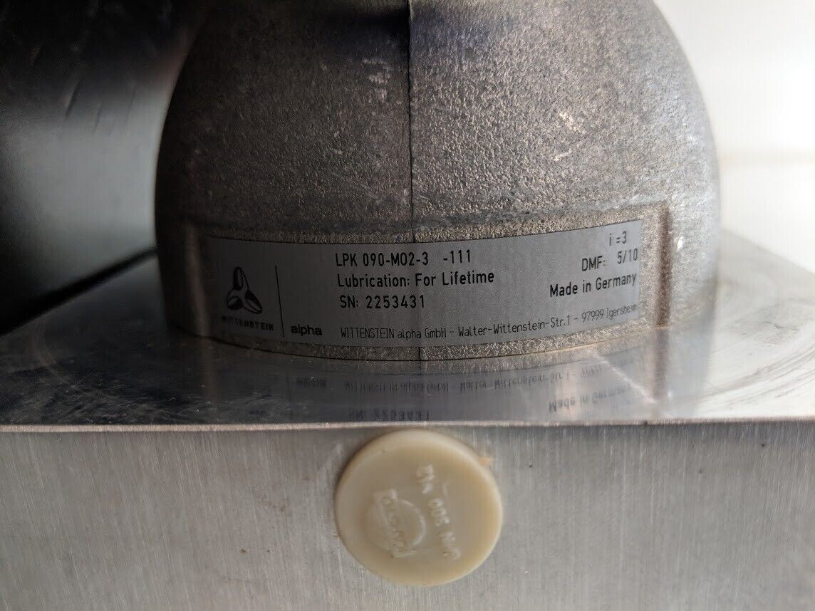Siemens 1FK7060-5AF71-1UH0 Servo Motor 90°Alpha Angled Gearhead 3:1 Ratio Cables