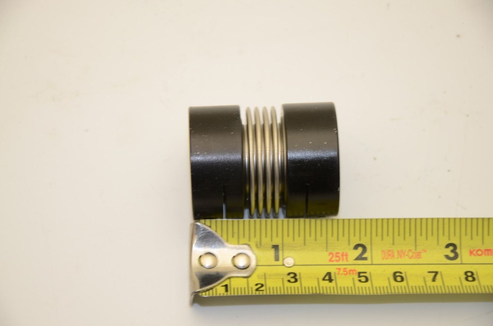 Ruland BC21-10-8-A Bellows Coupling, 1-5/16"D x 1-5/8"L, 5/8" x 3/8" Bore - NEW