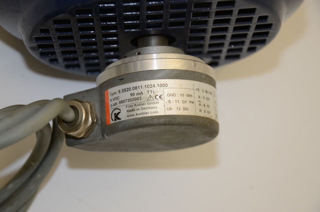 WATT Drive WAC81K4 Gear Motor, 230/400VAC w/ Sumitomo CNFX 29:1 Gearhead