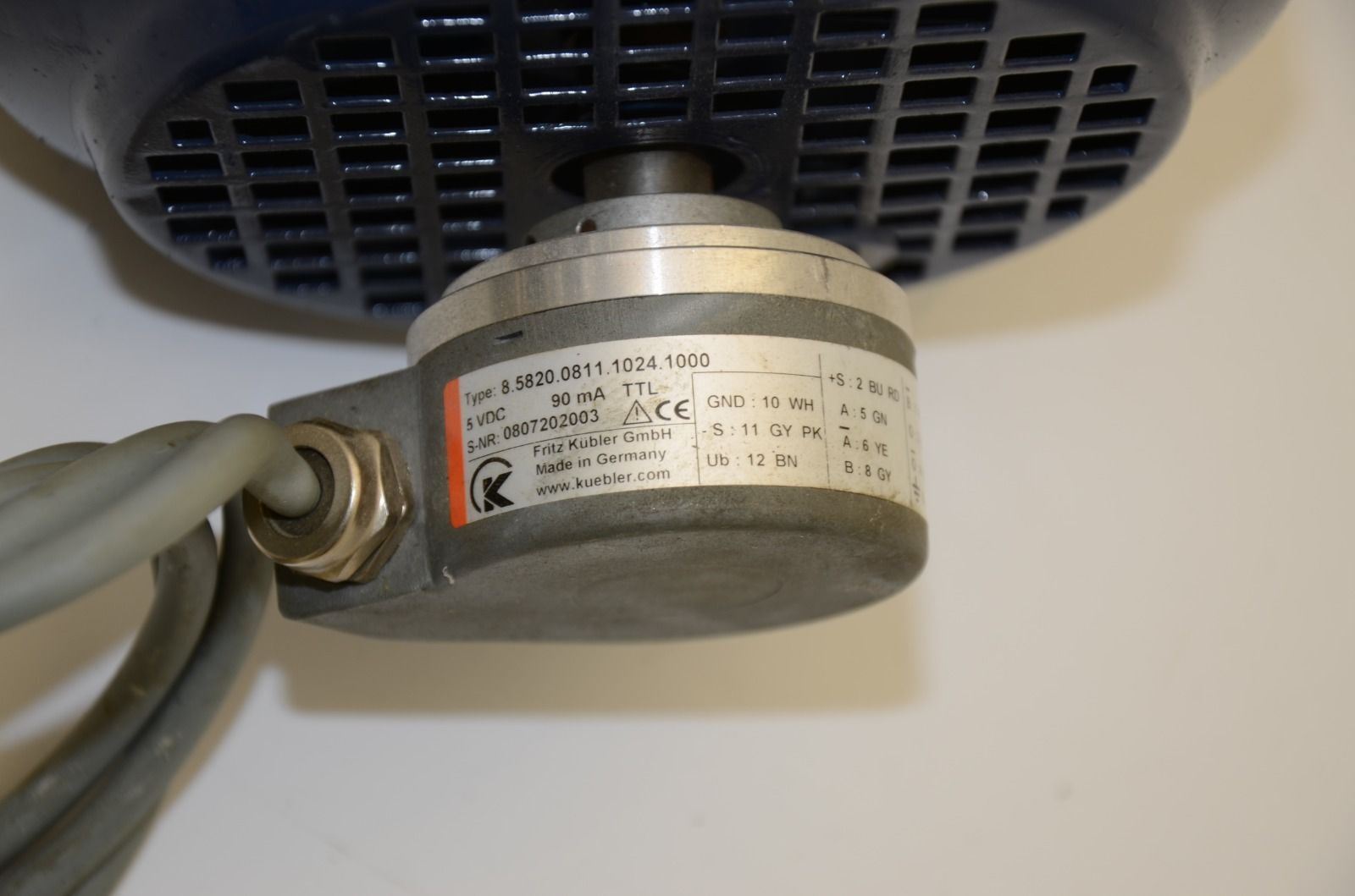 WATT Drive WAC81K4 Gear Motor, 230/400VAC w/ Sumitomo CNFX 29:1 Gearhead
