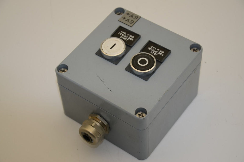 Cast Aluminum Electrical Enclosure 115mm x 55mm x 80mm ID, 2-Switch