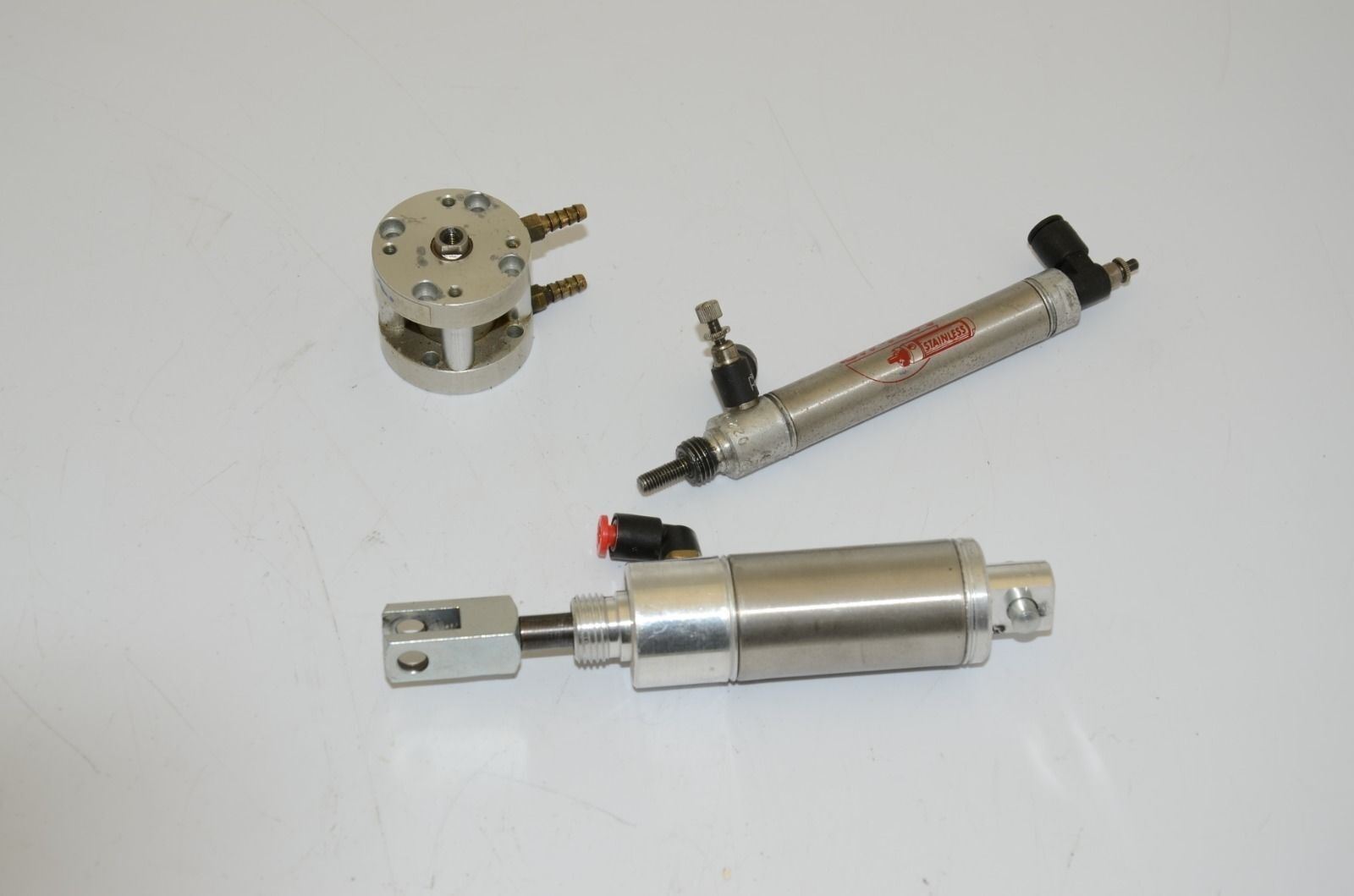 Bimba Pneumatic Cylinders: 090.5-RP, 022-D & FO-040.75 - Lot of 3