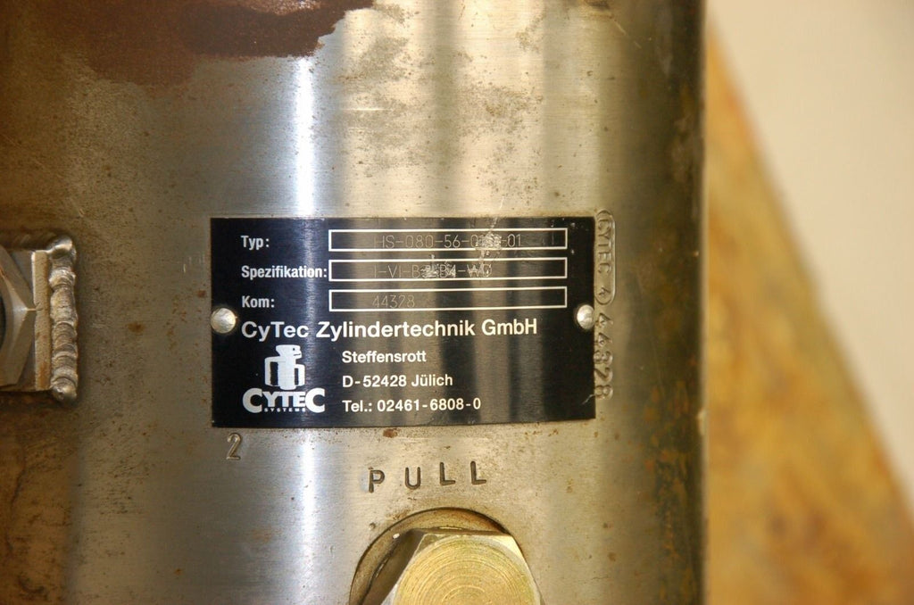 Cytec Zylindertechnik HS-080-56 Hydraulic Rotary Cylinder, 140mm Bore