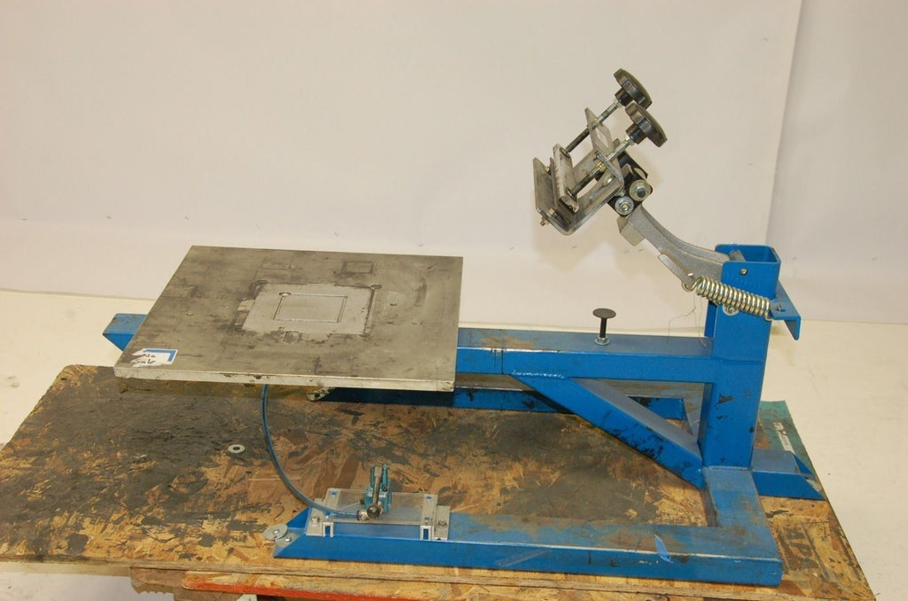 Pneumatic Workholding Platform, 15.5" x 15.5", Spring Loaded Clamp
