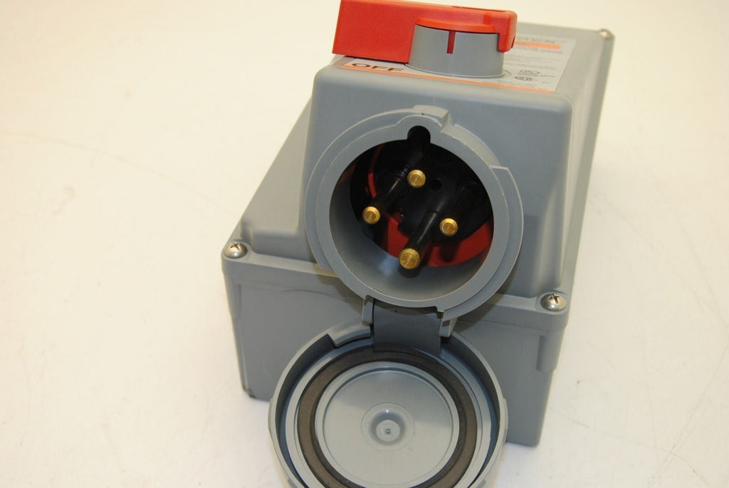 HUBBELL HBL460MI12WR Mechanical Interlock Enclosure for IEC 60309