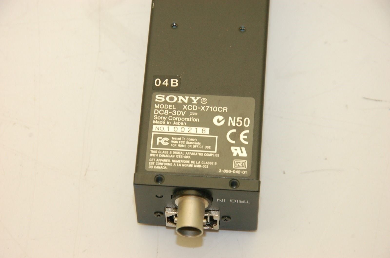 Sony XCD-X710CR Color Digital Video Camera w/ Navitar 1-60135M 6.5X Zoom Lens