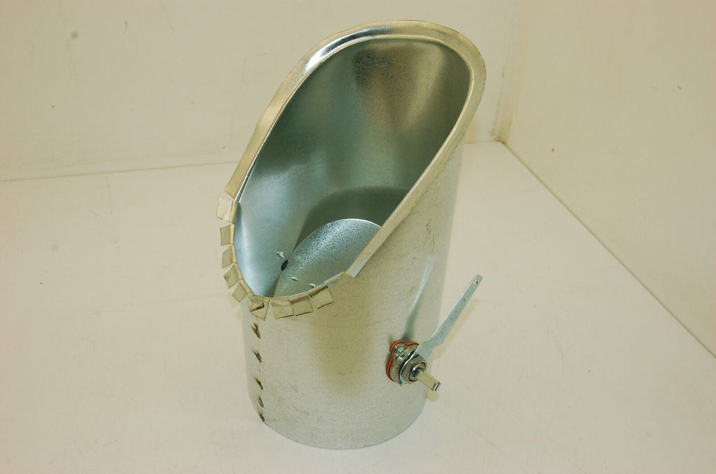 Duro Dyne 8" Damper, 14"L, 45 Degree