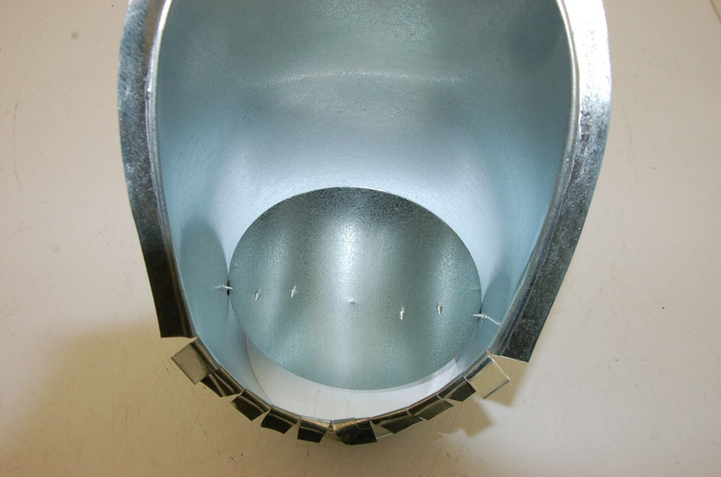 Duro Dyne 8" Damper, 14"L, 45 Degree