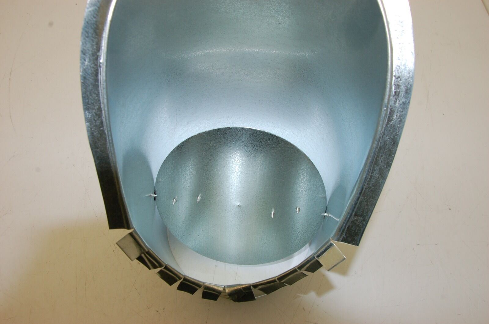 Duro Dyne 8" Damper, 14"L, 45 Degree