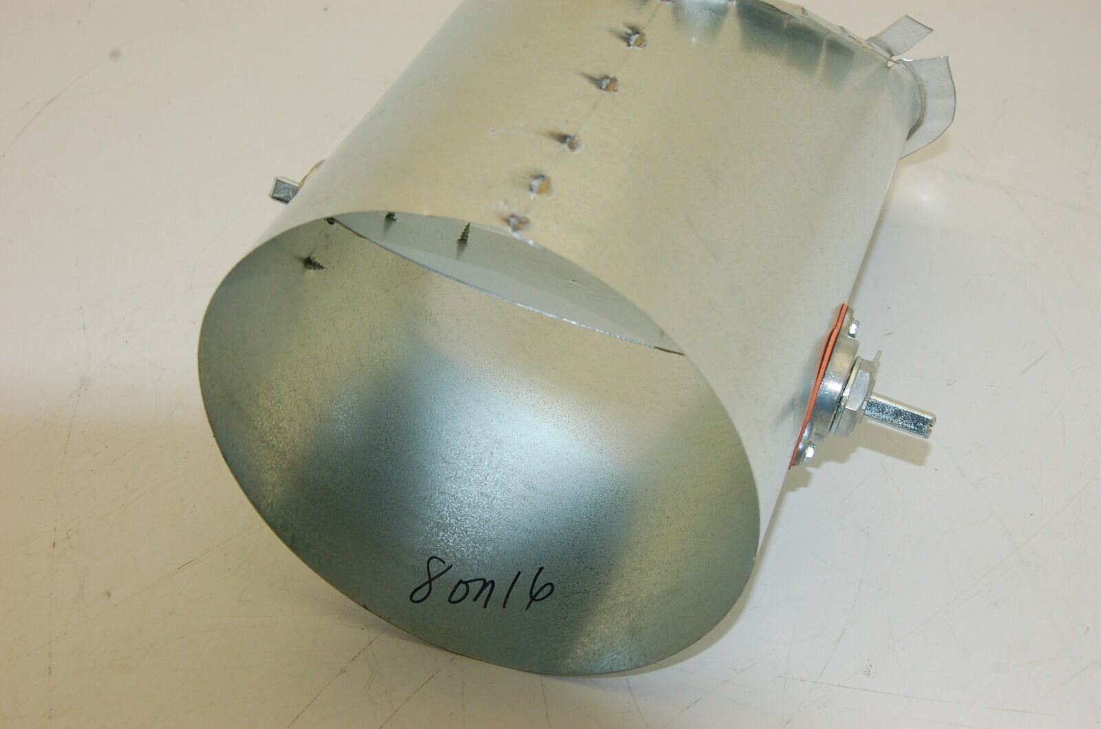 Duro Dyne 8" Damper, 14"L, 45 Degree