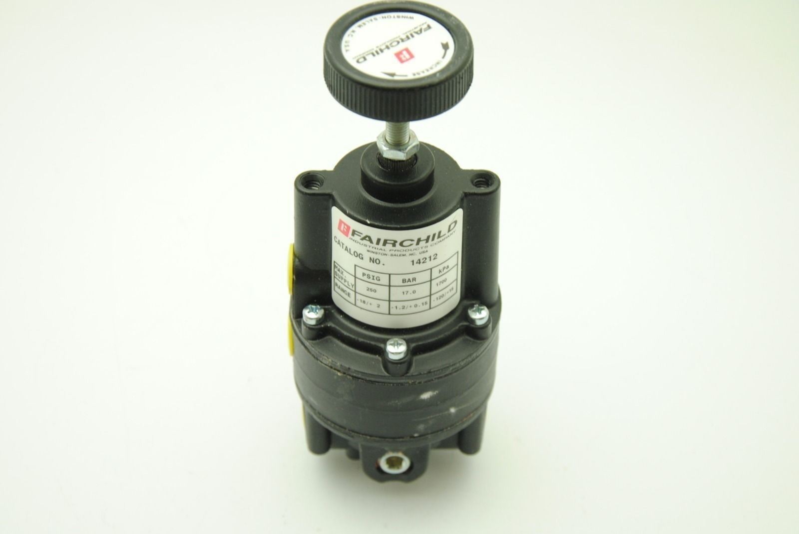 FAIRCHILD 14212, Positive and Negative Bias Relay, 1/4"NPT