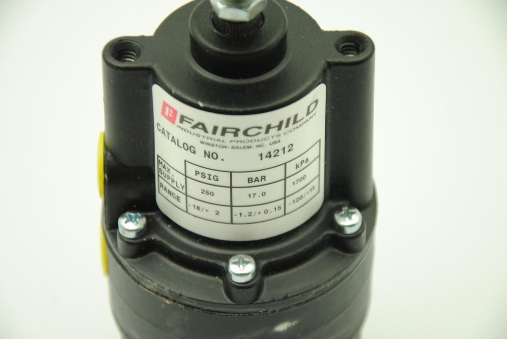 FAIRCHILD 14212, Positive and Negative Bias Relay, 1/4"NPT