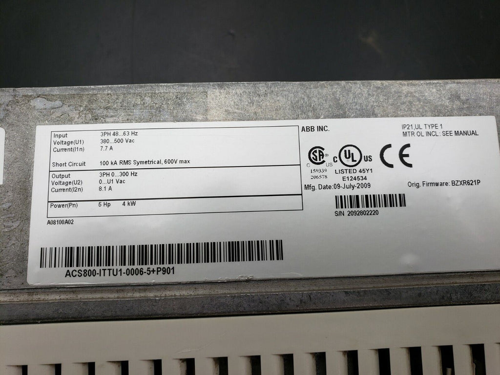 PumpSmart PS200 Pump & Motor Control System 5HP 300Hz