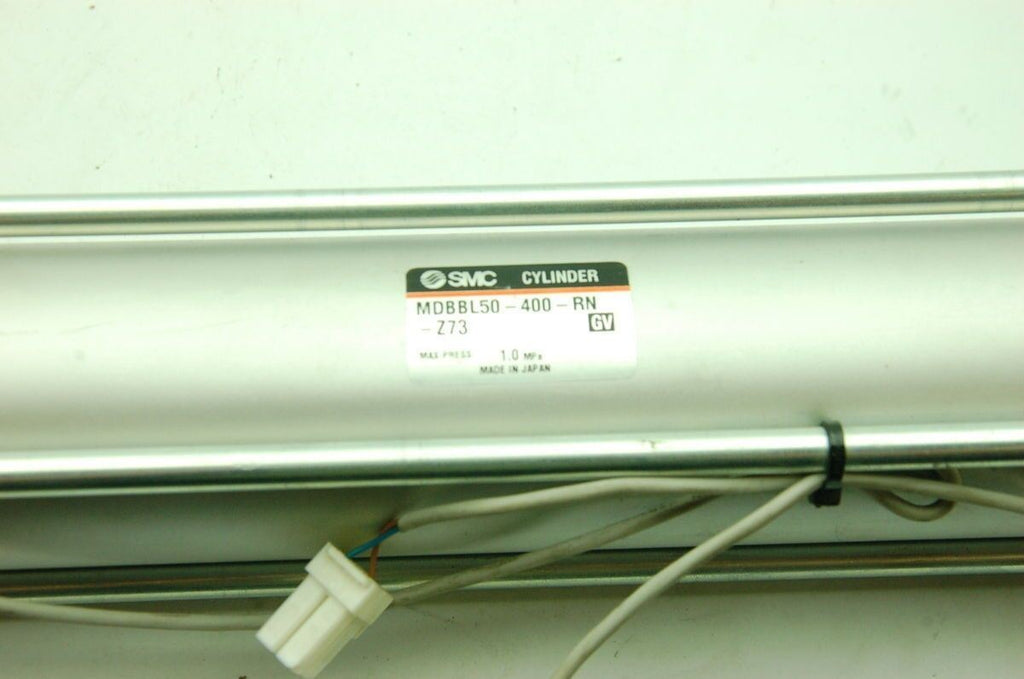 SMC Pneumatic Cylinder MDBBL50-400-RN-Z73 Spring Loaded Safety Lock 400mm Stroke