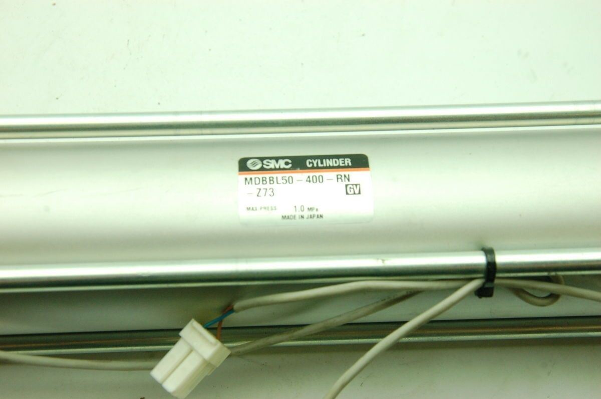 SMC Pneumatic Cylinder MDBBL50-400-RN-Z73 Spring Loaded Safety Lock 400mm Stroke