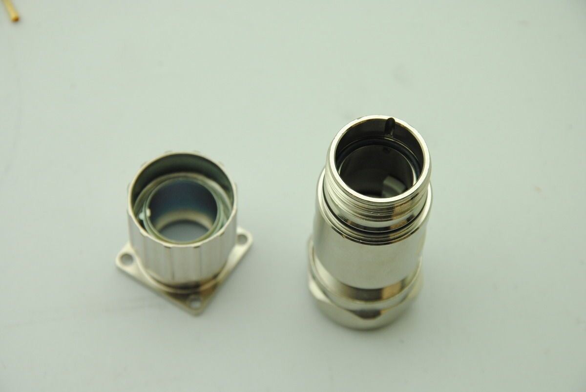 Hummel 7200-600 Male, 7440-000 Female, 12-Pin Panel Connector Assembly - NEW