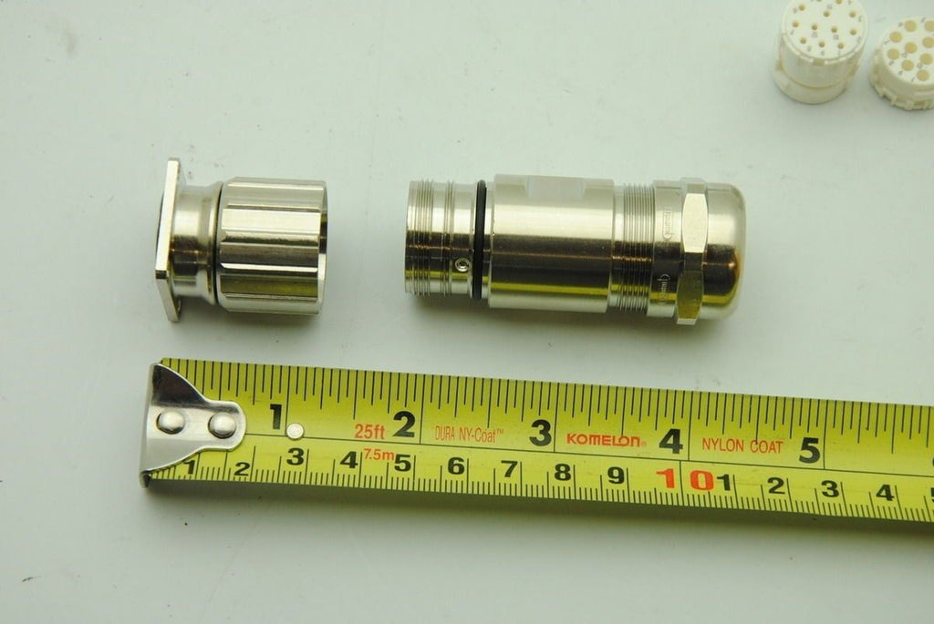 Hummel 7200-600 Male, 7440-000 Female, 12-Pin Panel Connector Assembly - NEW