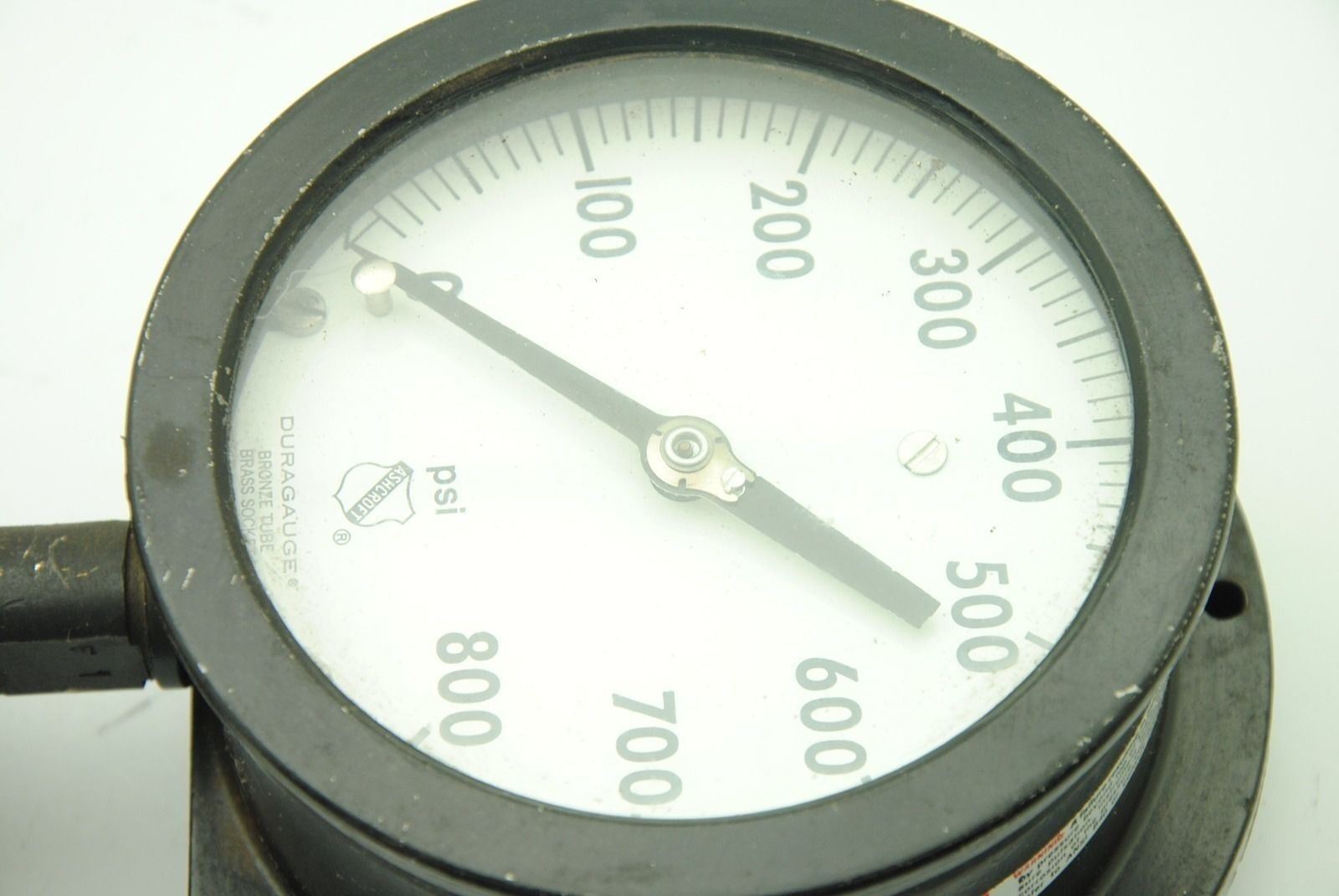 ASHCROFT 250-2362, Pressure Gauge 0-800PSI w/ C12L13 Diaphragm Seal