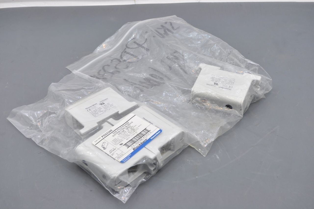 Thomas & Betts Blackburn PDS2300 One Pole Power Distribution Blocks Lot Of 4 NEW