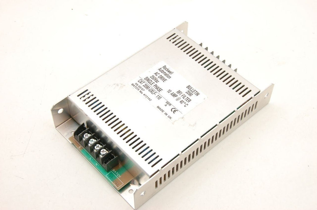 Rockwell Automation AC Drive RFI Filter 250VAC 10A 2090-UXLF-110 10AMP 1 Phase