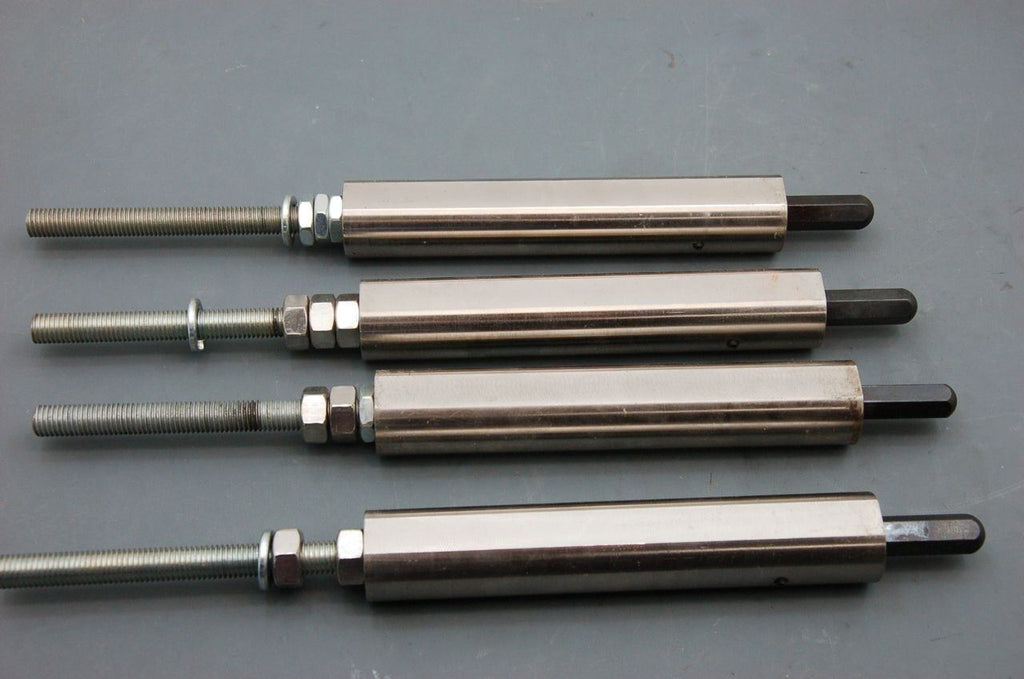 Spring Loaded Large HD Bumpers, 1.5" Stroke -  Lot of 4