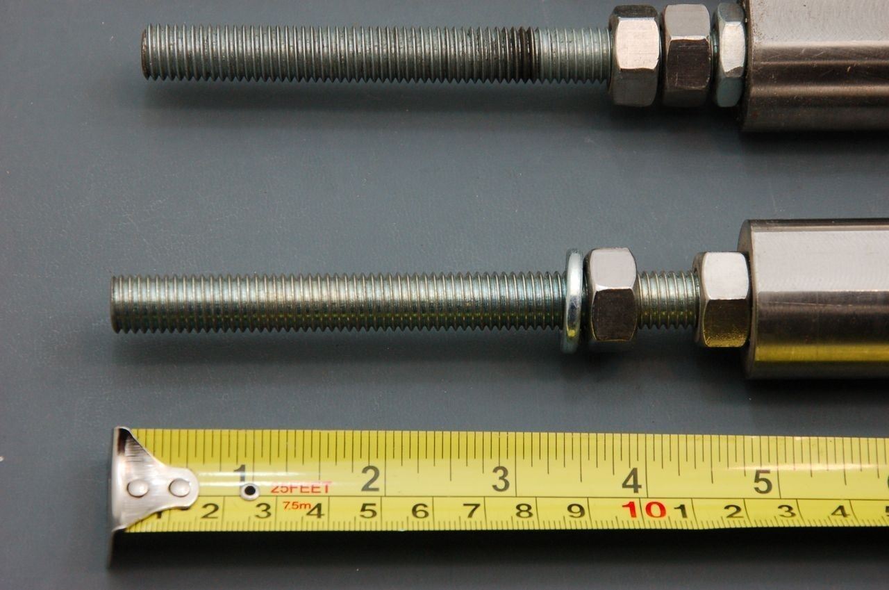 Spring Loaded Large HD Bumpers, 1.5" Stroke -  Lot of 4