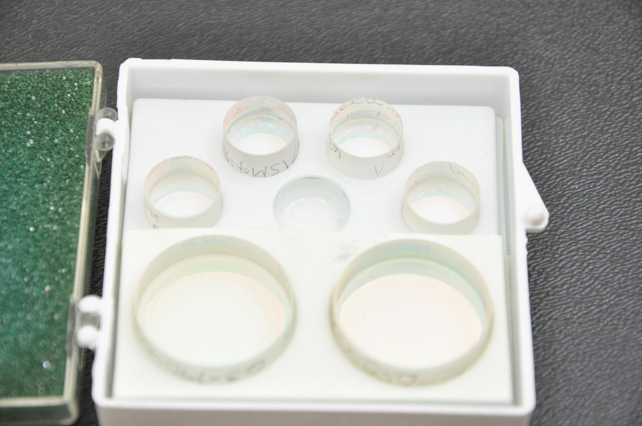 Optics Filter Kits 25mm and 13mm Sizes Various Filters Lot Of 15