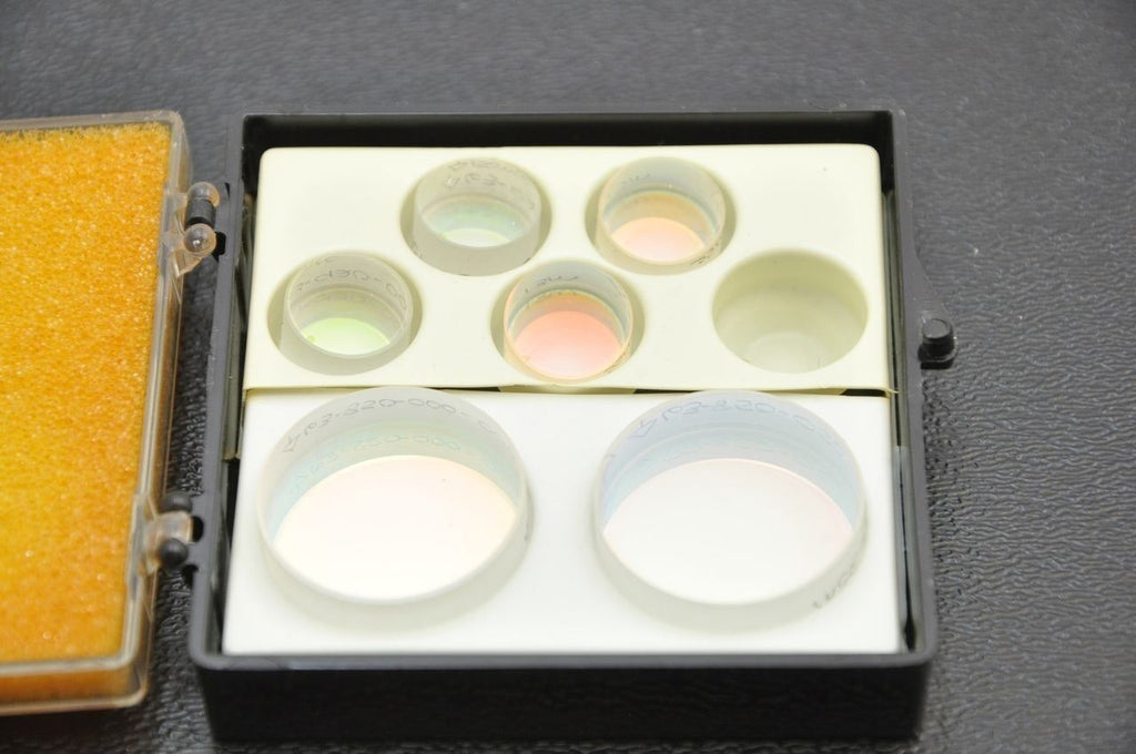 Optics Filter Kits 25mm and 13mm Sizes Various Filters Lot Of 15
