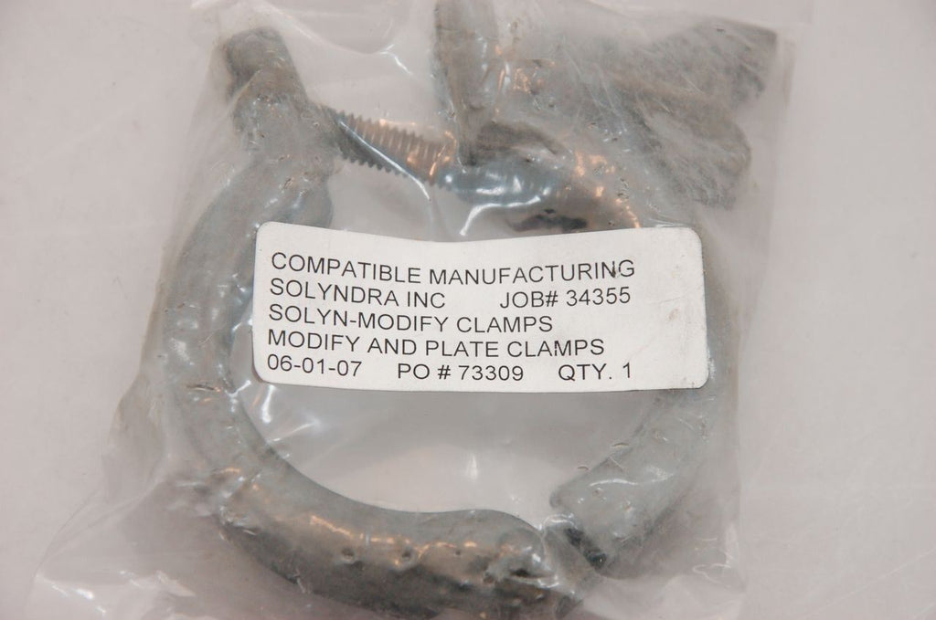 Compatible Manufacturing Sanitary Clamp 2-5/8" Flange - Lot of 5 - NEW