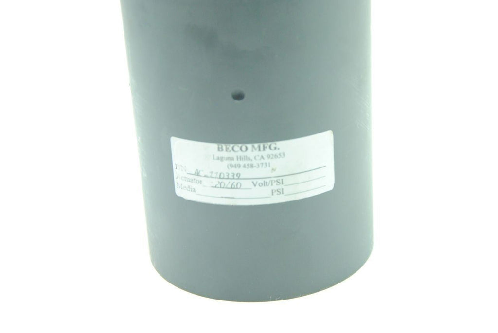 Beco Mfg. Air Cylinder AC-110339 Actuator Inlet: 20/60 PSI
