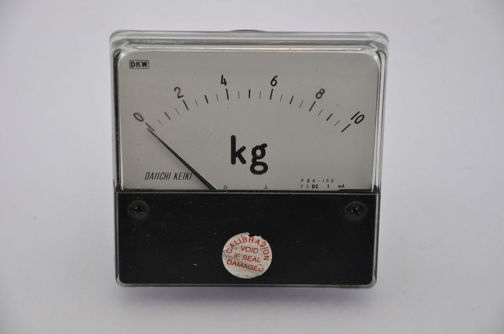 Daiichi Keiki PXK-100 0~10 KG Meter Lot Of 4