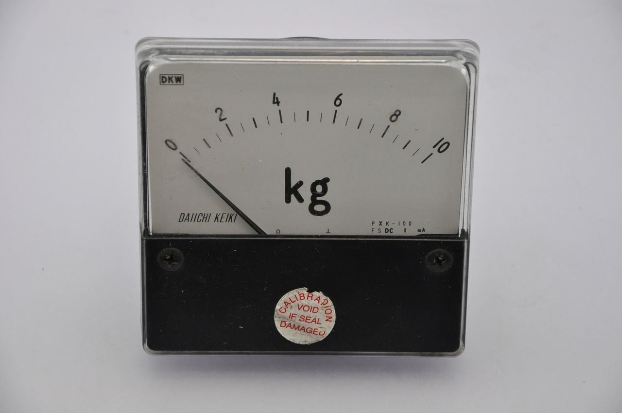 Daiichi Keiki PXK-100 0~10 KG Meter Lot Of 4