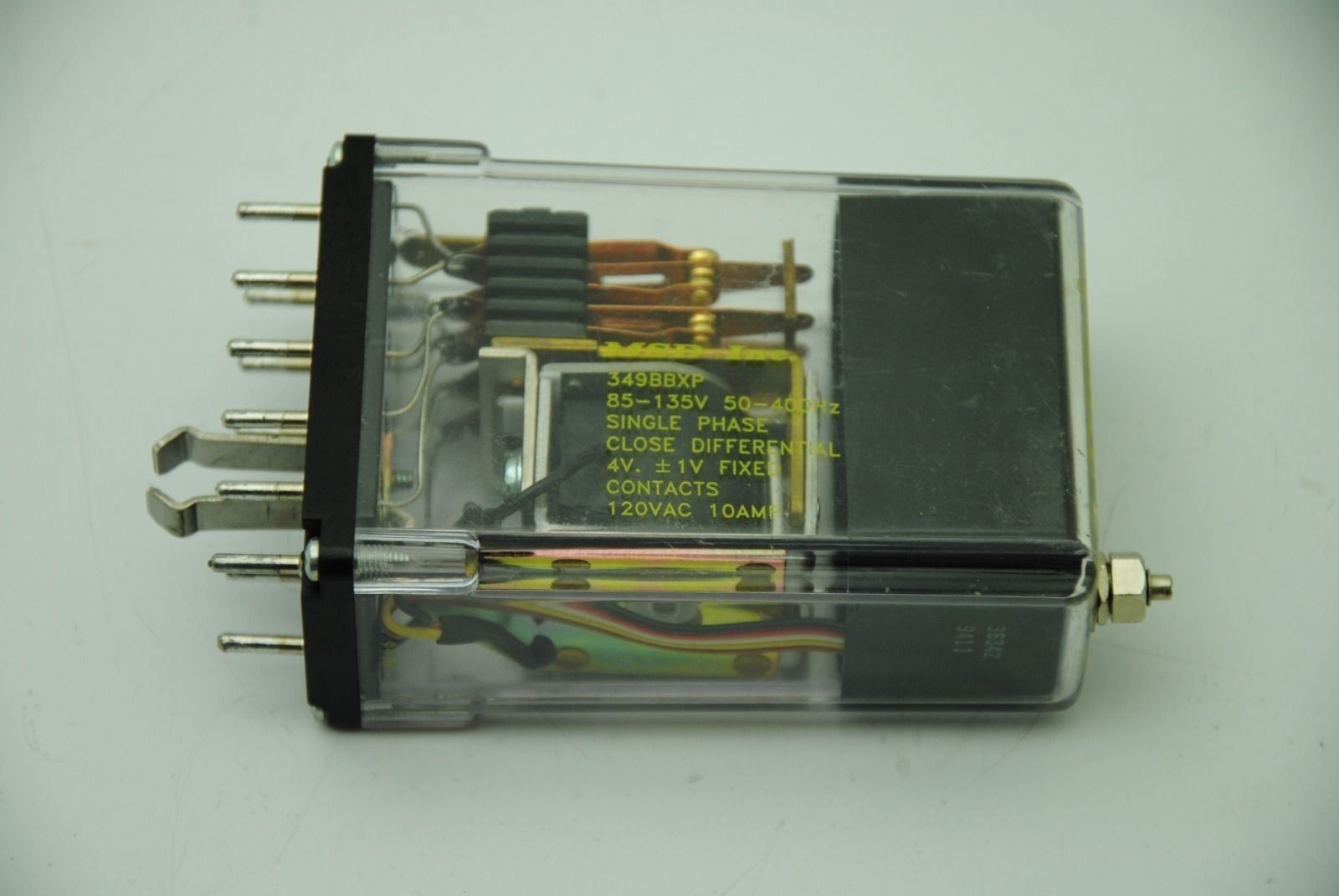 MSD Inc. 349BBXP, Relay, 120VAC 10A