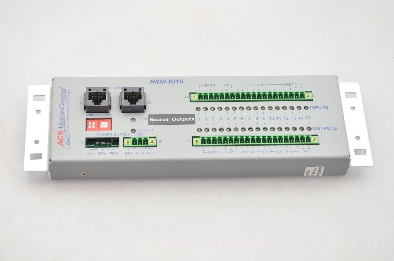 ACS Motion Control HSSI-IO16 SiPiiPlus Distributed Interface Module Tech80