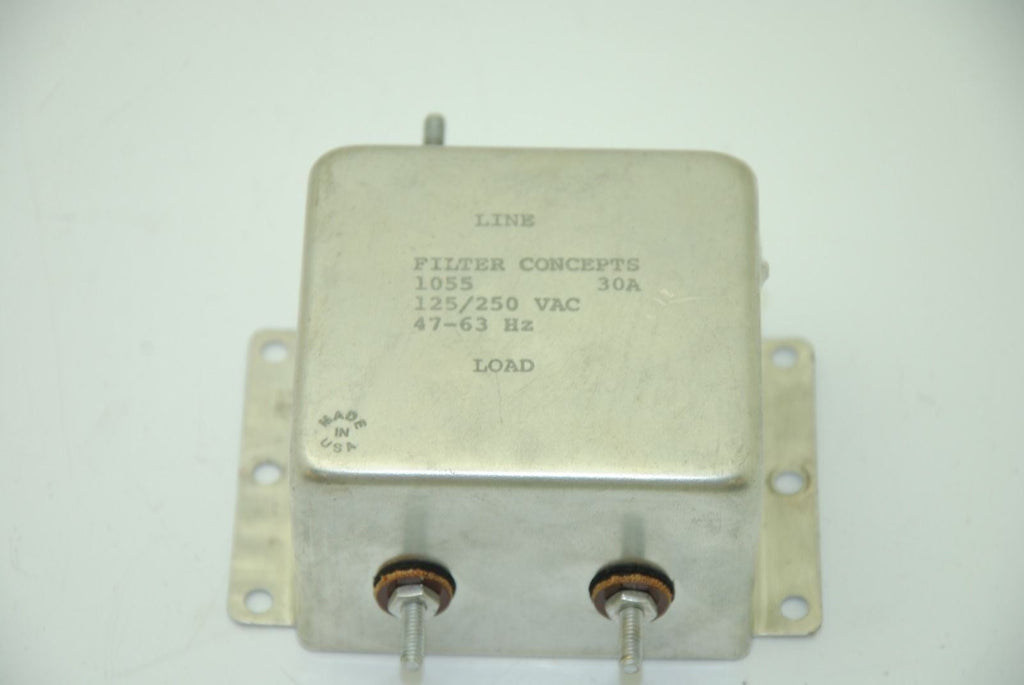 Filter Concepts 1055, Line Filter 125/250VAC 47-63Hz 30A