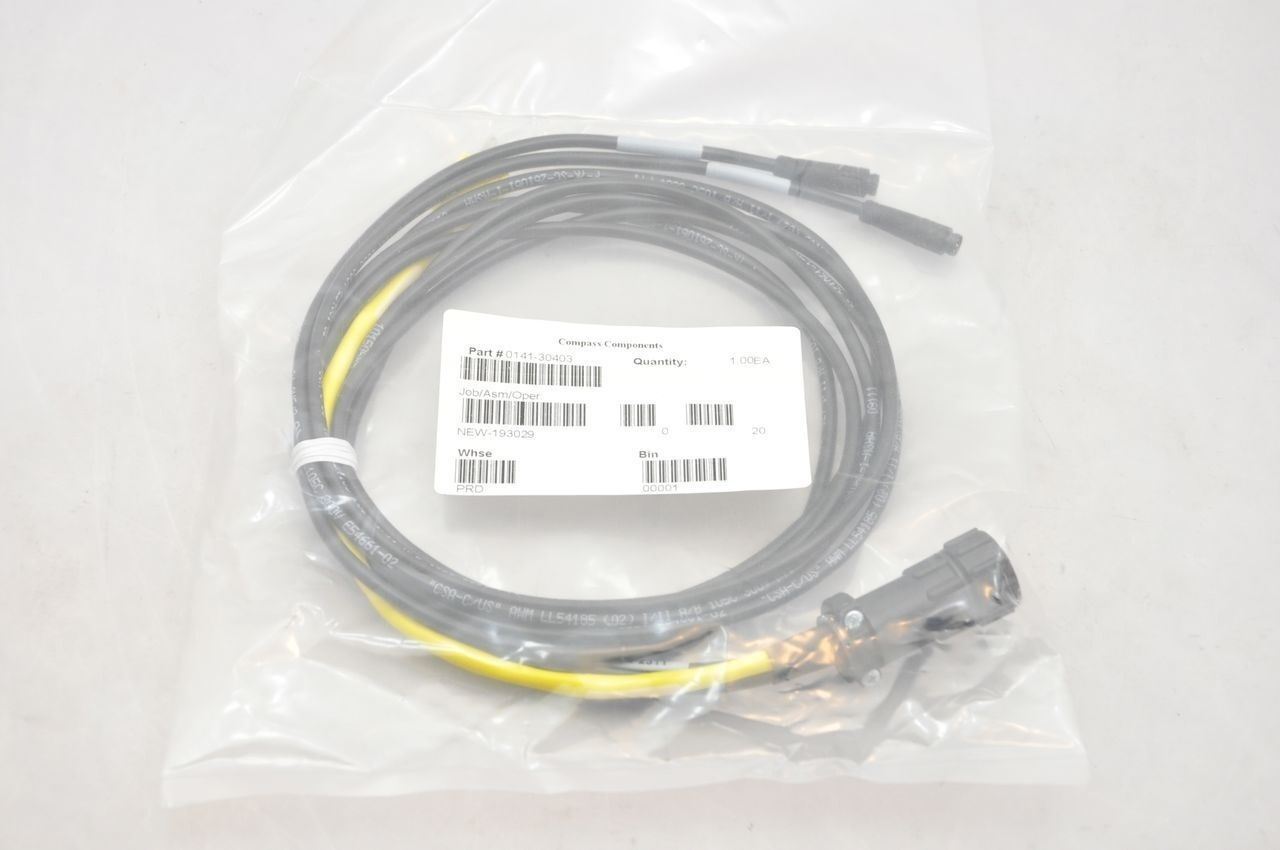 Compass 0141-30402 9 Pin Female to Split Thermocouple, 2x 3 Pin Male NEW