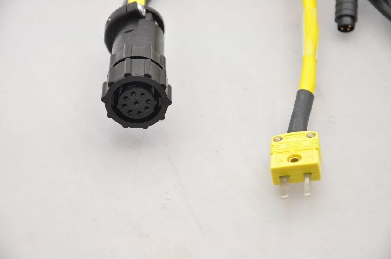 Compass 0141-30402 9 Pin Female to Split Thermocouple, 2x 3 Pin Male NEW