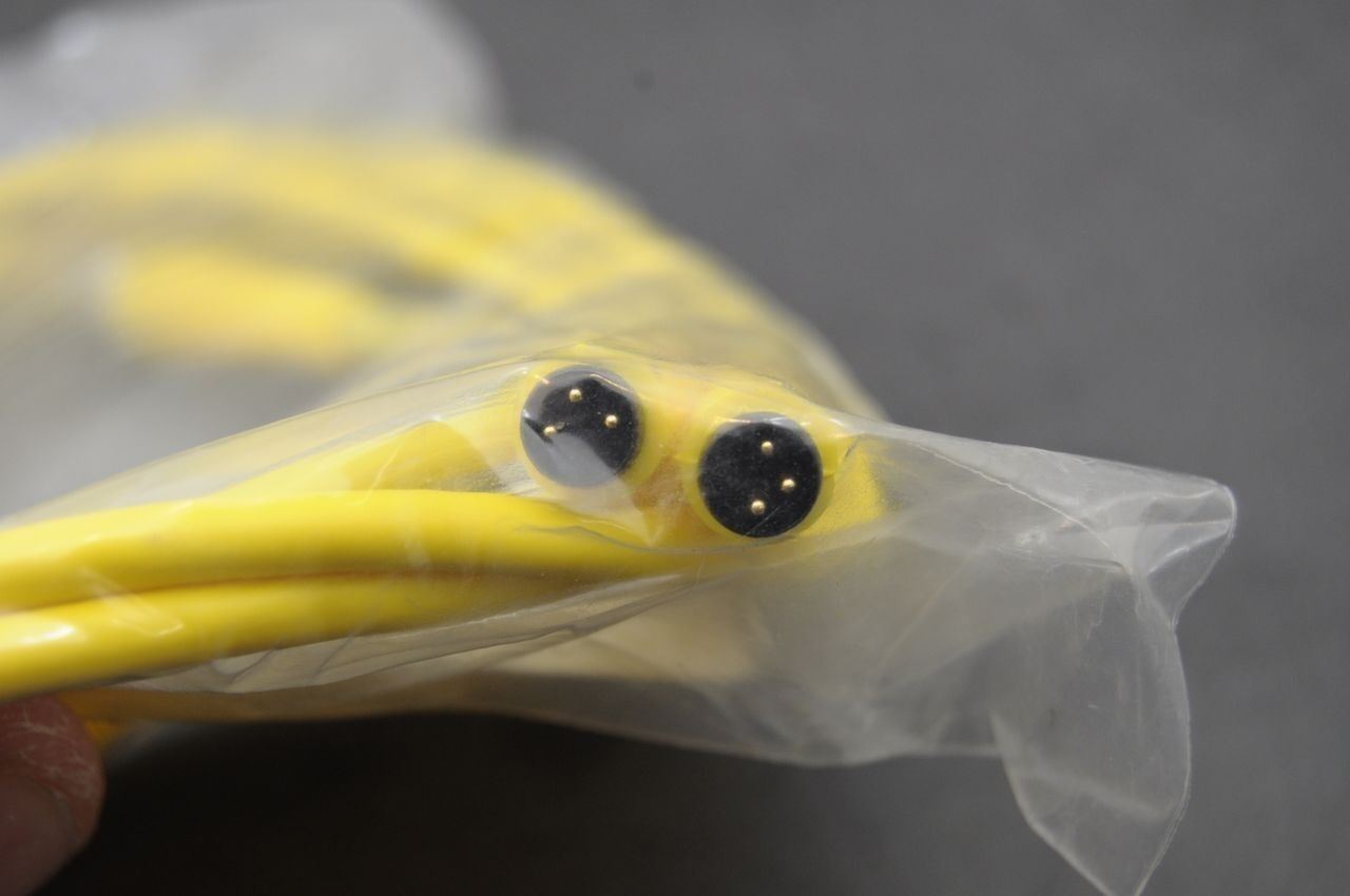 Turck VB2-PKGV 4M-0.6/2PSG 3-0.6/0.6 Twin Junction Cable Lot Of 3, NEW